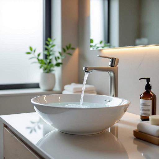 TOTO77 - GA Tall Extended Single Lever Mixer (Hot & Cold) dengan Pop-up Waste TLG04307 | Keran Modern & Fungsional