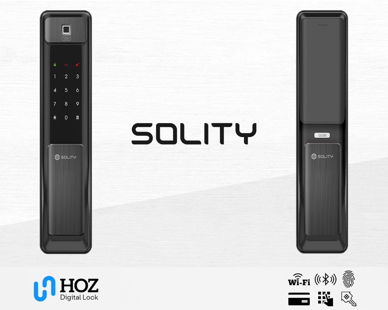 Solity GSP2000BK Door Digital Lock Digital Locks Singapore Hoz