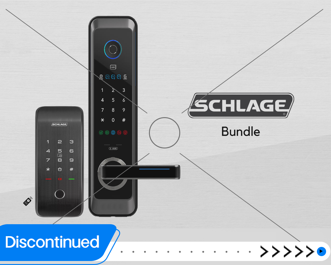 Schlage S6500F & Schlage S818G Bundle