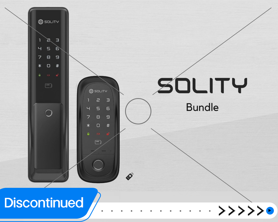 Solity GP-6000BKF & GD65B Digital Lock Bundle