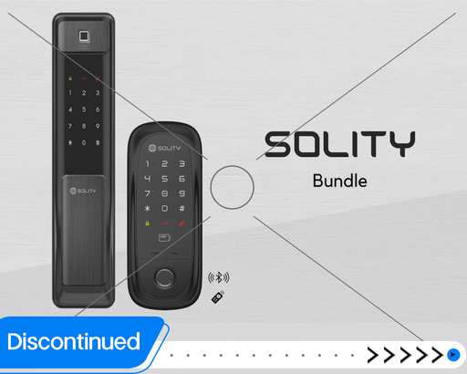 Solity GSP-2000BK & GD65B Digital Lock Bundle